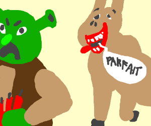 300x250 Shrek Wants To Blow Up Donkey.