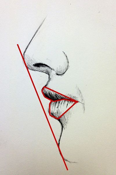 400x601 Drawing Of A Mouth