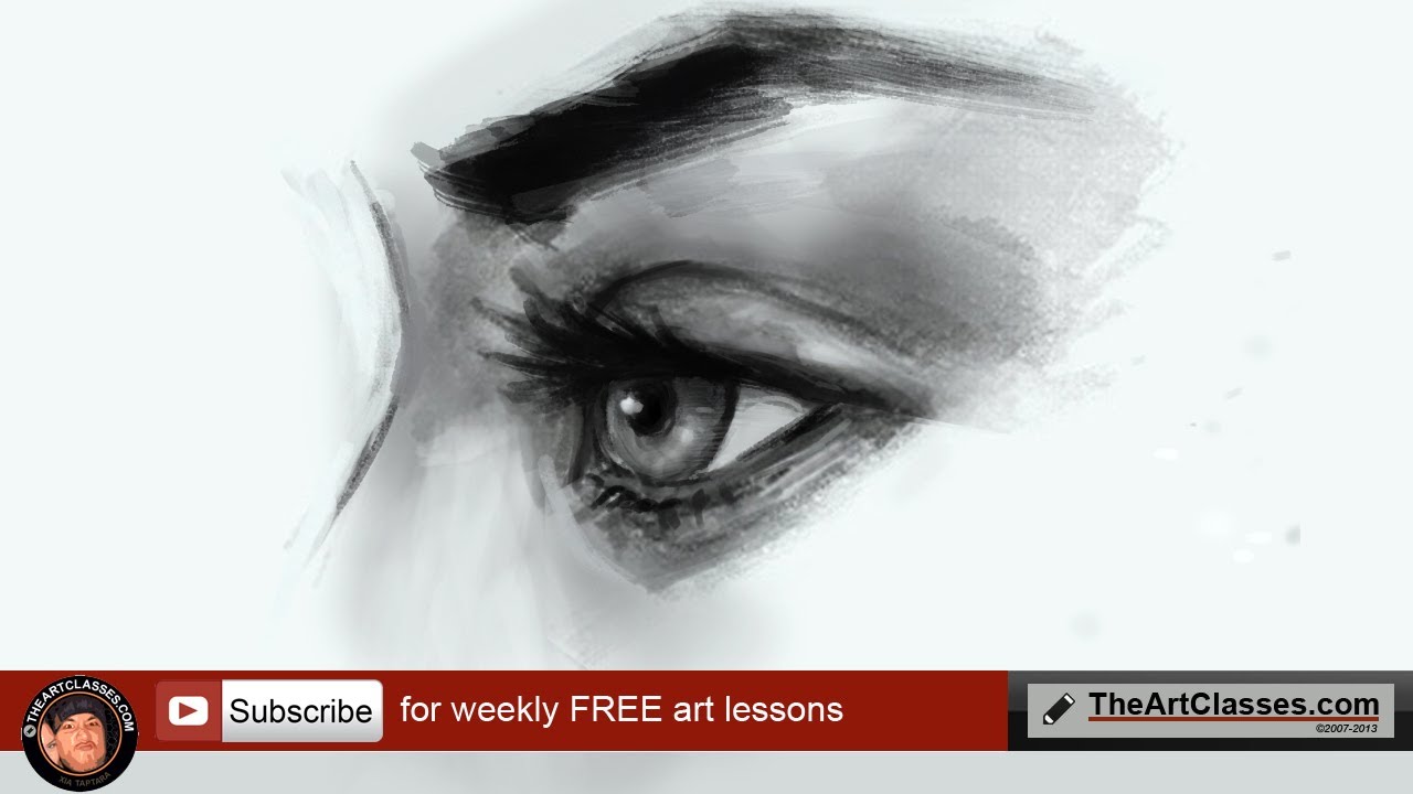 1280x720 Learn To Draw Eye Side View