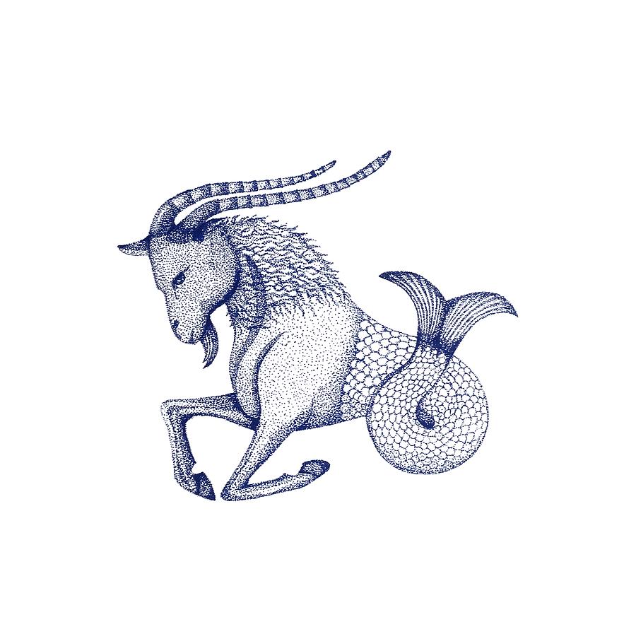 900x897 Capricorn Zodiac Sign Drawing Drawing By Jurgadream Jurgita