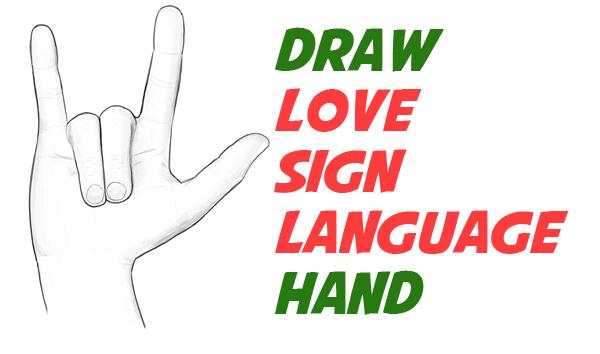 600x354 How To Draw Love Hands