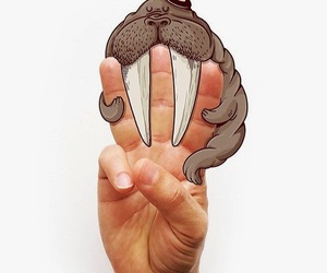 300x250 Playful Drawings Pair Animals With Sign Language Alphabet
