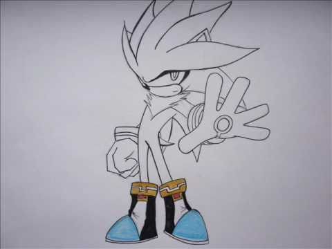480x360 How To Draw Silver The Hedgehog