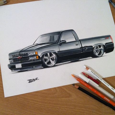 Silverado Drawing at GetDrawings | Free download