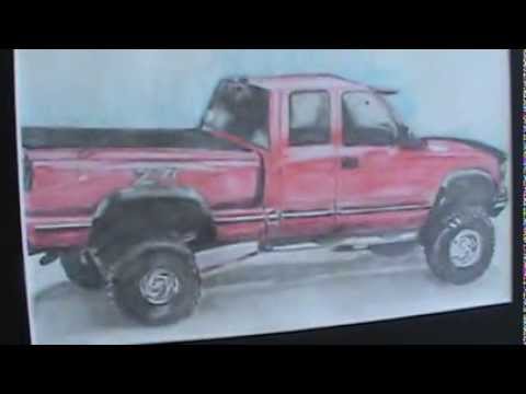 480x360 Drawing Of My 1997 Chevy Z71 Silverado Drawing live Truck