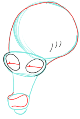 260x385 How To Draw Roger The Alien From American Dad In Easy Steps
