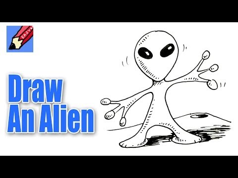 480x360 How To Draw An Alien Real Easy! Shoo Rayner Author
