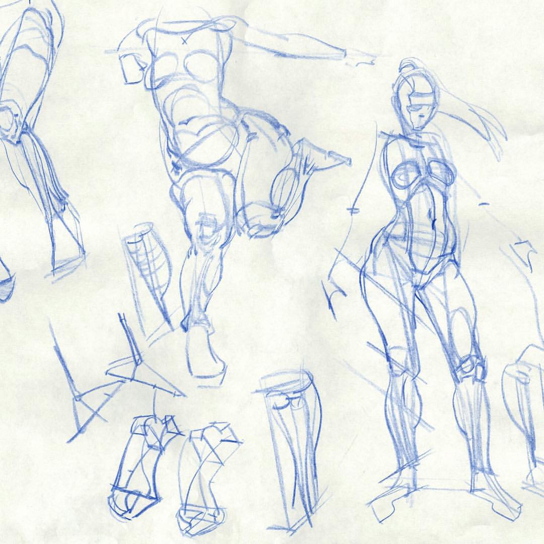 1080x1080 Simple Figure Breakdowns. Done In A Student Pad And A Repost By