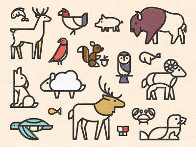 400x300 Animal Friends Animal, Icons And Illustrations