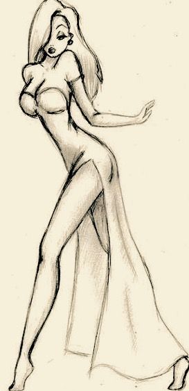 273x563 Related Image Art Projects Jessica Rabbit