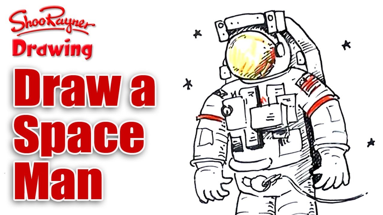 1280x720 How To Draw A Space Man