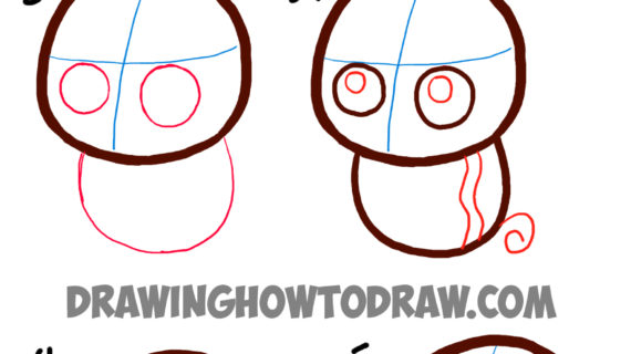 570x320 Simple Baby Face Drawing How To Draw A Baby Head
