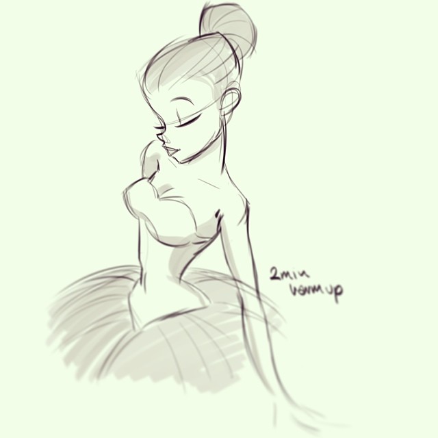 640x640 Ballerina, Ballet, Sketch, Drawing Ballerina, Balletto Classico