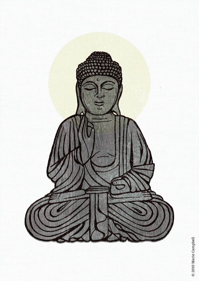 640x905 Simple Buddha Drawing This Buddha Illustration Is A Soham
