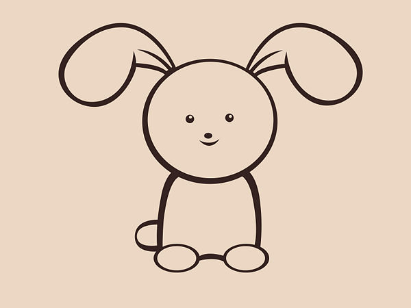 600x450 Draw A Simple Bunny