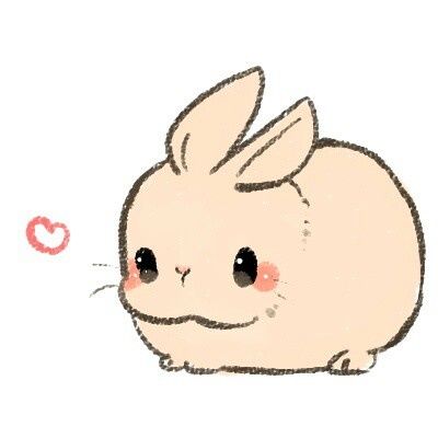 400x400 Cute Rabbits Drawings