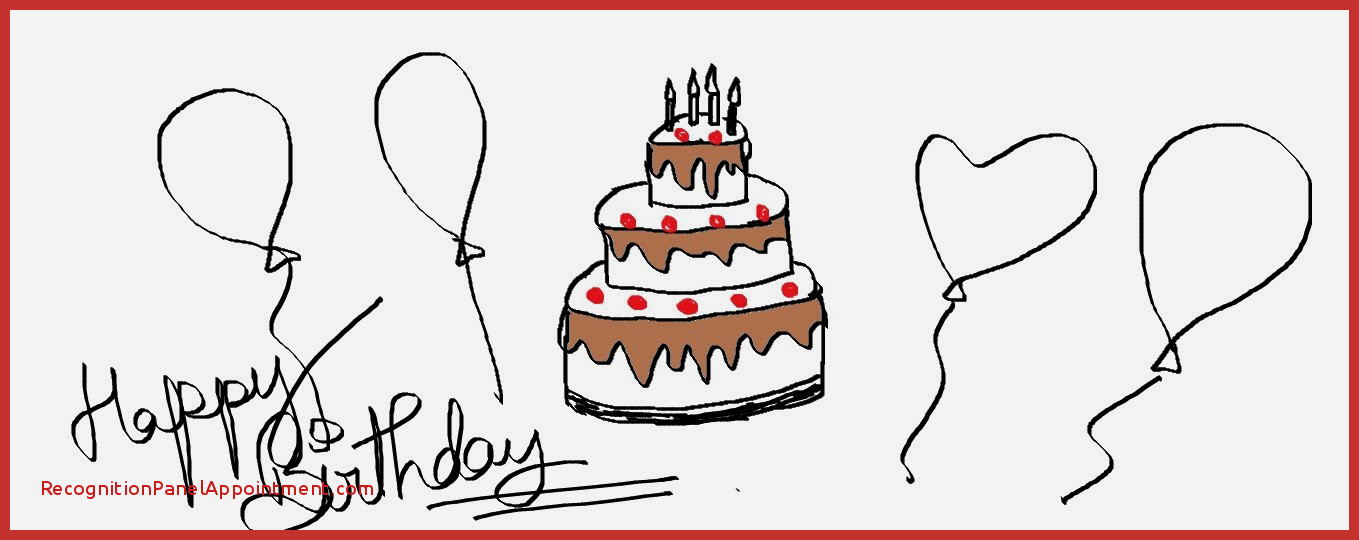 1359x540 Simple Birthday Cake Drawing Best Of Easy Kids Drawing Lessons How