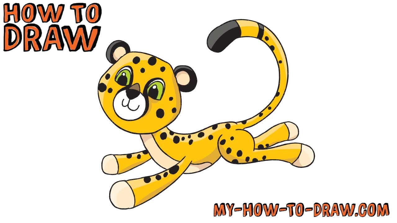 1280x720 How To Draw A Cheetah