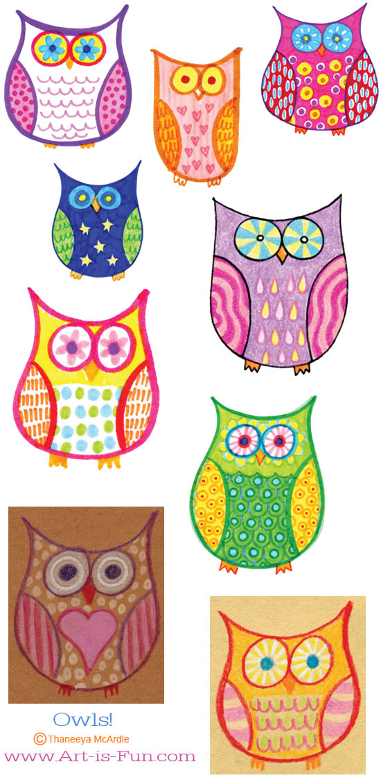 550x1124 How To Draw An Owl Learn To Draw A Cute Colorful Owl In This Easy