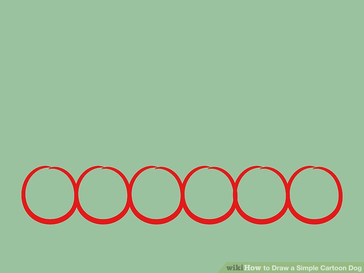 728x546 How To Draw A Simple Cartoon Dog 11 Steps (With Pictures)