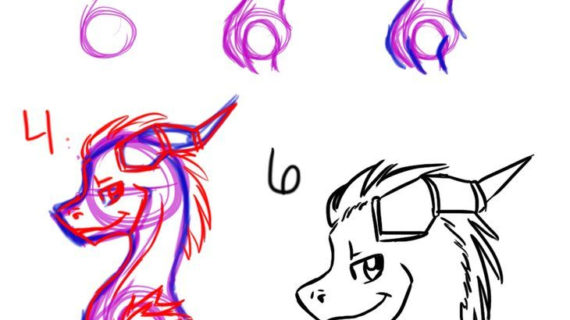 570x320 Simple Drawing Of A Dragon Best Ideas About Easy Dragon