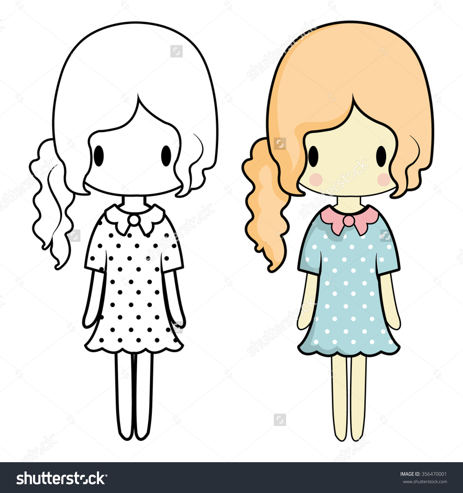 1500x1600 Simple Drawing Of Girl