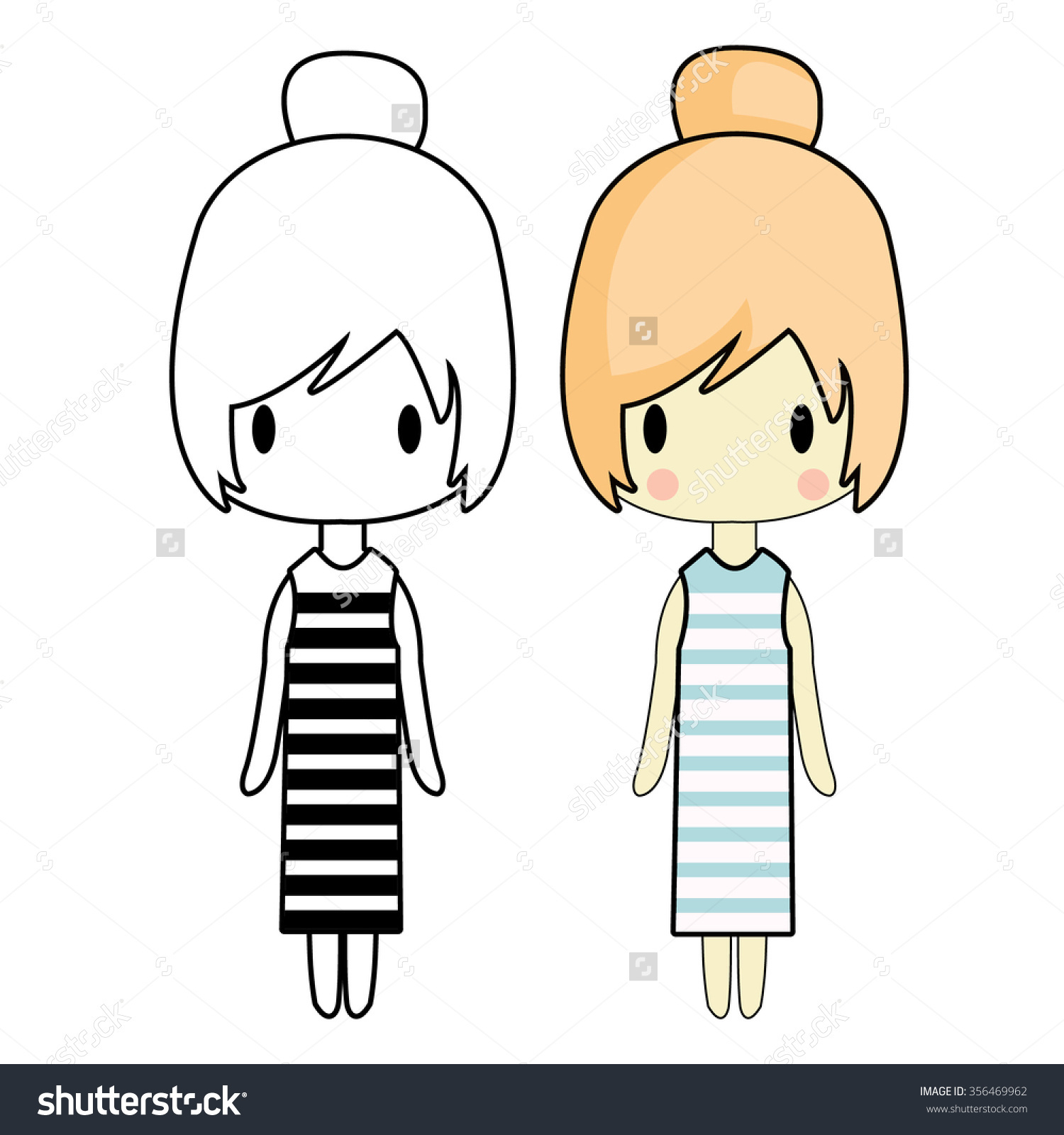 1500x1600 Simple Drawing Of Girl Simple Drawing Girl Image Different