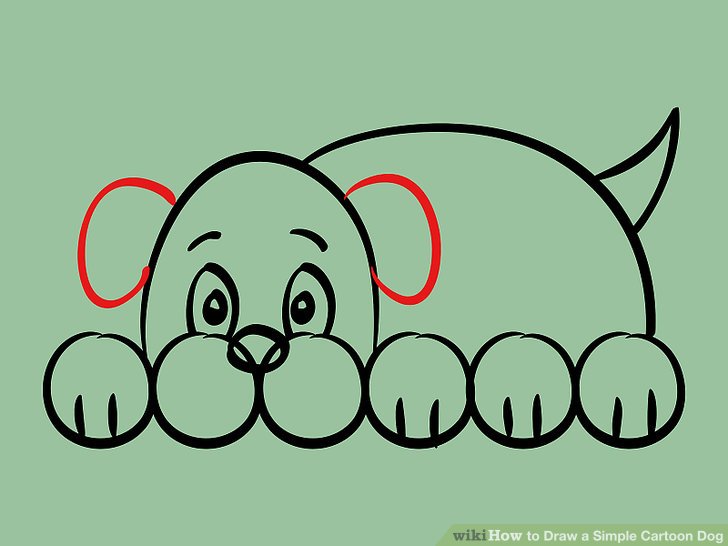 728x546 Gallery Dog Drawing Simple,