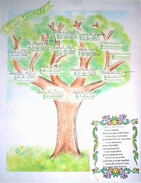 286x373 Tree Scrapbook Layouts