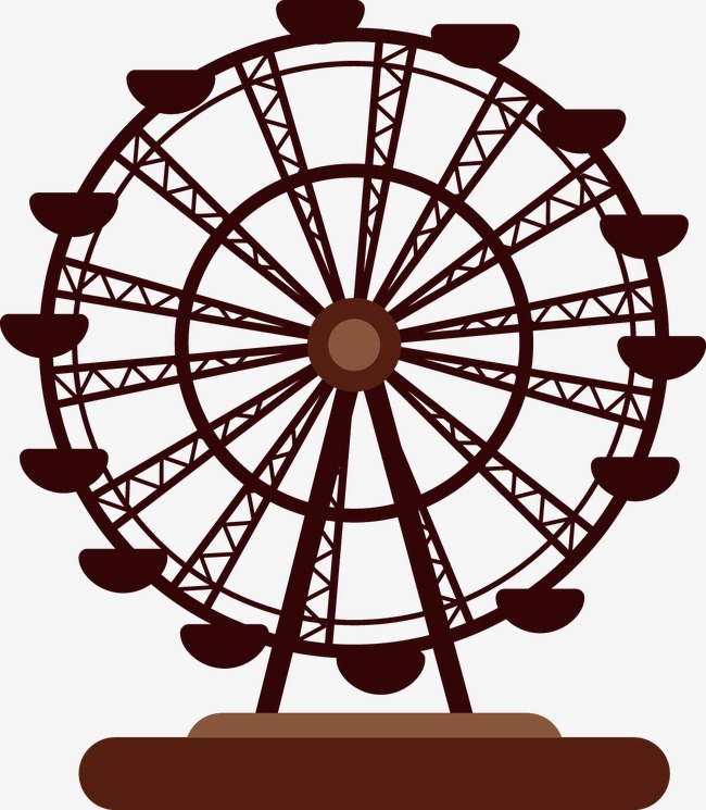 650x745 Ferris Wheel, Amusement Park Facilities Banner Free Downloads