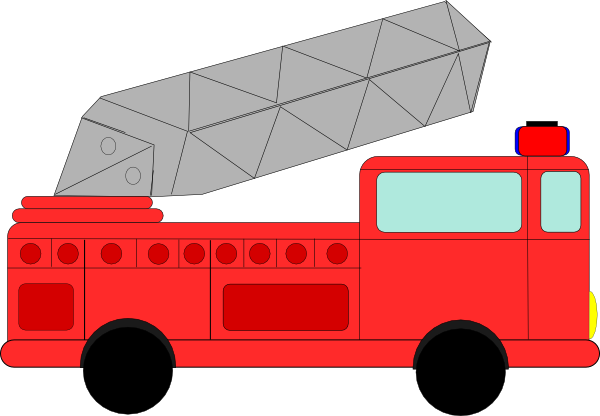 600x416 Fire Engine Clip Art