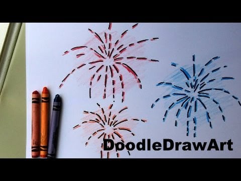 480x360 How To Draw Fireworks