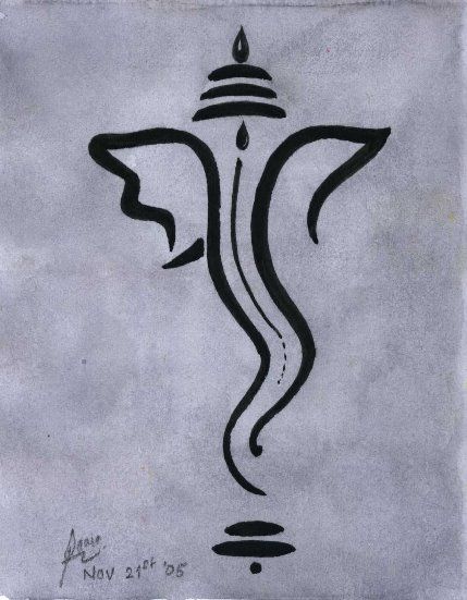 429x551 Pictures Simple Lord Ganesha Sketches,