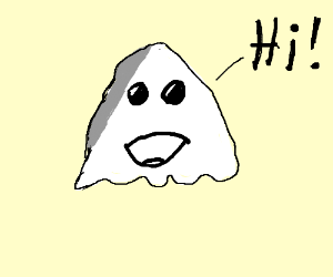300x250 Simple Ghost (Drawing By Theoasisfox)
