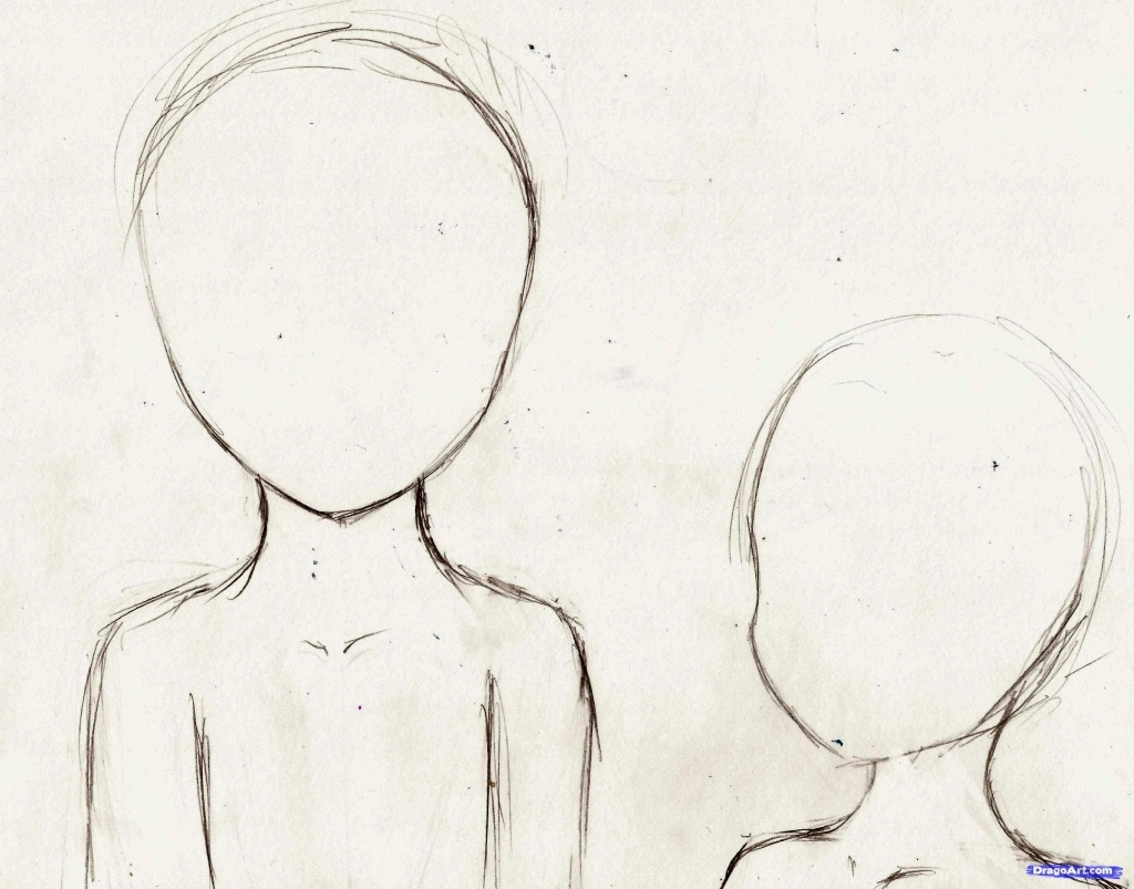 1024x803 Simple Anime Drawings Step By Step Simple Anime Drawings Easy Girl