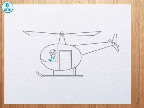 480x360 How To Draw Helicopter