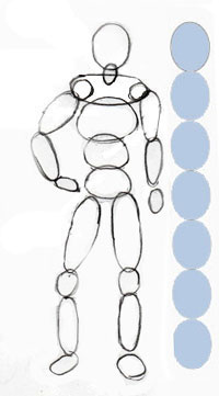 200x361 How To Draw A Human Figure