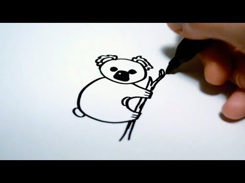 480x360 How To Draw A Simple Koala Directed Drawing
