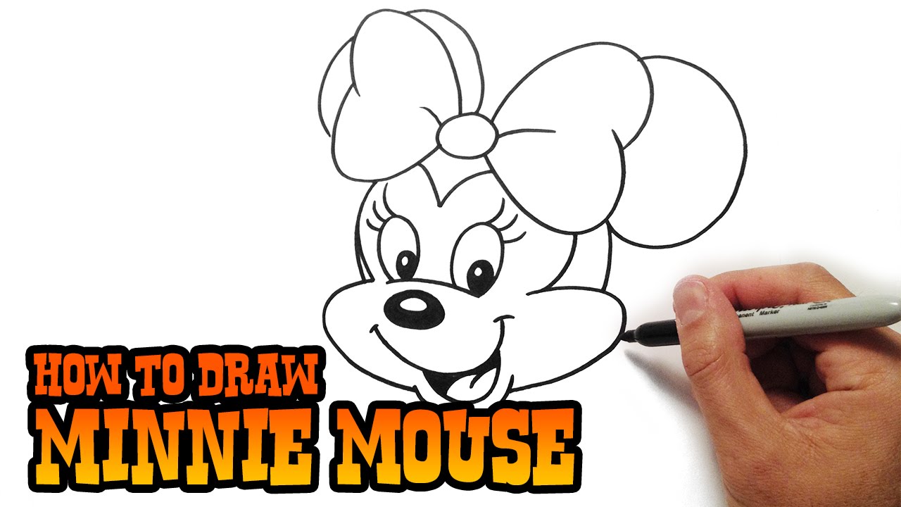 1280x720 How To Draw Minnie Mouse