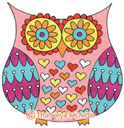 250x258 How To Draw An Owl Learn To Draw A Cute Colorful Owl In This Easy