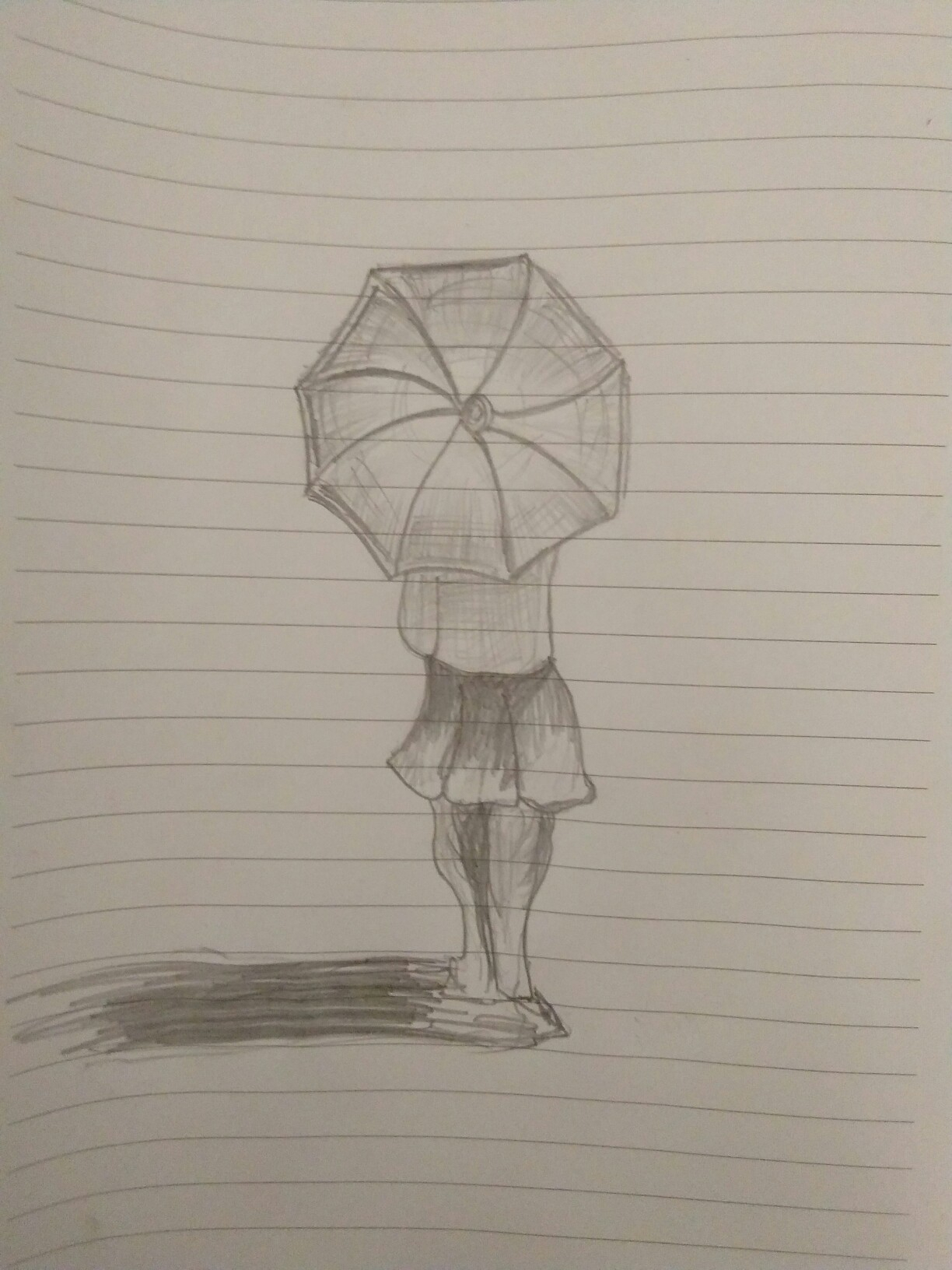 Easy Simple Pencil Sketch