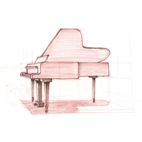 600x600 Jay Zuck's Sketch Of The Day More Piano Sketches Liked