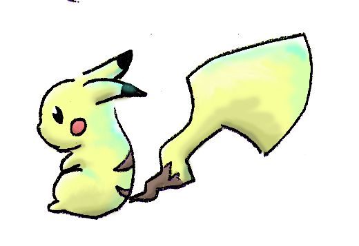 520x357 Simple Sharpie Art Pikachu Sharpie By ~roadhouse Hunter