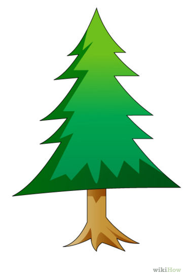 Simple Pine Tree Drawing at GetDrawings | Free download