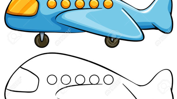 570x320 Simple Drawing Of Aeroplane Draw A Plane Real Easy