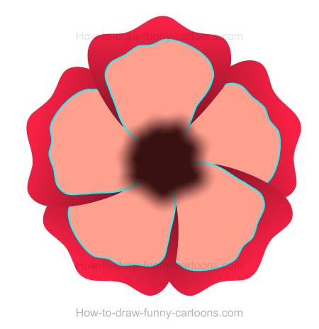 450x464 To Draw A Poppy