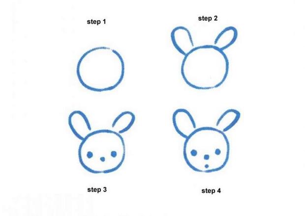 620x438 How To Draw Rabbit