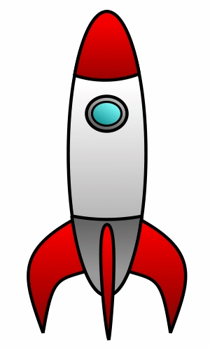 300x500 Drawing A Cartoon Rocket