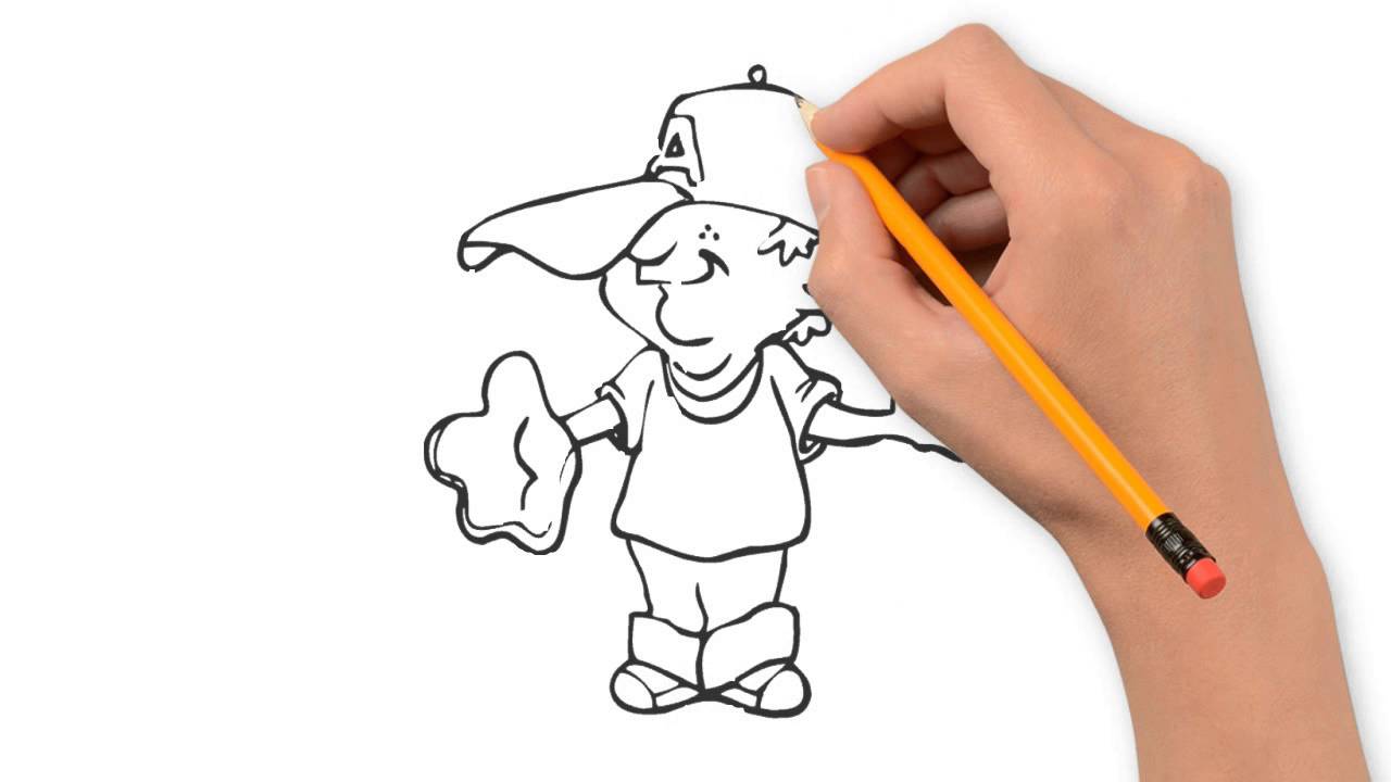 1280x720 Cap Pencil Things To Draw Step By Step