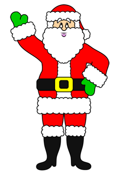 260x353 How To Draw Santa Cartoon Lesson